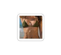 Jookocci Gold Sexy Body Chain, Layered Crossover Bikini Bra Body Belly Chain ，Elegant Waist Chains Summer Beach Body Jewelry for Women Gift
