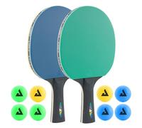 Joola Unisex Adult TT Colorato Racket-set - Multi-Colour, One Size