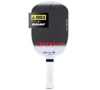 JOOLA GRAF Edge 16mm Pickleball Paddle - Agassi Shape w/Extended Sweet Spot - Textured Carbon Fiber Surface Increases Spin & Control - UPA-A Certified - USAP Approved - NFC Chip Enabled.