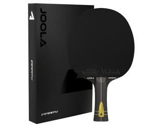 JOOLA Infinity Carbon Table Tennis Bat, ITTF Approved, 7 Layer Blade | ITTF approved professional carbon bat, 7-layer blade, high-tech fibre construction, ideal for advanced competitive players