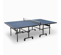 JOOLA Inside 15 Table, Inside - Professional MDF Indoor Table Tennis Table with Quick Clamp Ping Pong Net and Post Set - 10 Minute Easy Assembly - Ping Pong Table with Single Player Playback Mode
