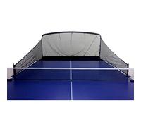 JOOLA iPong Carbon Fiber Table Tennis Ball Catch Net - Practice Net Attaches to Ping Pong Table for Ball Coll, Serve or Multi-Ball Training,Gray/Black