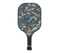 JOOLA Journey Pickleball Paddle - Fiberglass Graphite Surface for More Power - Lightweight Pickleball Paddle w/Increased Control - Multiple Colors & Designs - USAPA Approved - Camo 10mm