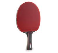 JOOLA Match Pro ITTF Approved Allround Competition Table Tennis Bat 4 Stars Black/Red 1.8 mm Sponge Thickness
