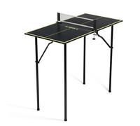 JOOLA Mini Table Tennis Table - Indoor Table Tennis Table Leisure Table Including Table Tennis Net, Dark Grey