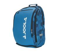 JOOLA Pickleball Bag - Vision II Deluxe Pickleball Backpack - Large Paddle Bag fits 4 Pickleball Paddles & Gear - Fence Hook, Extra Pockets, Ventilated Shoe Storage - Blue