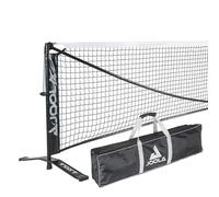 JOOLA Symmetry Portable Pickleball Net - Regulation Size Indoor & Outdoor Pickleball Net - Easily Set up Your Pickleball Court, 3 Minute Assembly - Tension Lock System for Height Accuracy - 22ft Long