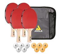 JOOLA Table Tennis Set, 4 Bats, Balls and Carry Bag, Multiple Designs | Complete table tennis sets, 4 bats included, various ball quantities, ideal for families, schools and recreational play