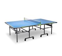 JOOLA Table Tennis Table with Waterproof Net Set | All Weather Aluminum Composite Ping Pong Table for Tournament Quality Play | Indoor & Outdoor Compatible | 10 Minute Easy Assembly