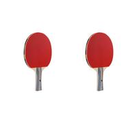 JOOLA Team School Table Tennis Bat - Multi-Colour (Pack of 2)