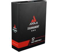 JOOLA TOURNAMENT TABLE TENNIS BALLS 12 PCS WHITE