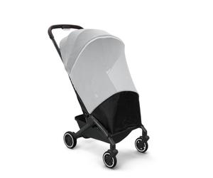 Joolz Aer & Aer+ Buggy Mosquito Net - Easy Attachment, Storage Bag Included | Lightweight Compact Stroller - Airplane Approved with Easy One-Hand Fold, UPF 50+ Sun Protection - Space Black