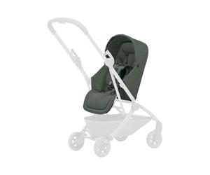 Joolz AER2 Nest to Seat for Newborn to Toddler - Accessory for the Aer2 Lightweight Compact Stroller - Airplane Approved with Easy One-Hand Fold, UPF 50+ Sun Protection - Forest Green