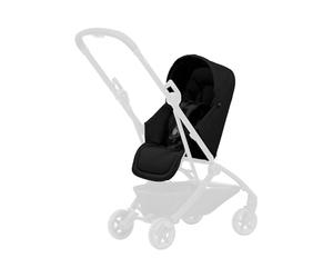 Joolz AER2 Nest to Seat for Newborn to Toddler - Accessory for the Aer2 Lightweight Compact Stroller - Airplane Approved with Easy One-Hand Fold, UPF 50+ Sun Protection - Space Black