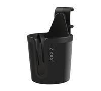 Joolz Cup Holder - Easy Clip-On Stroller Drink Holder for Baby Bottles | Universal Pram Accessory for Joolz Aer, Aer+, Day², Day³, Day+, Hub, Hub+, Geo2 & Geo3 - Coffee Cups & Travel Mugs - Black