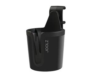 Joolz Cup Holder - Universal Pram Accessory for Joolz Aer, Aer+, Day², Day³, Day+, Hub, Hub+, Geo2 & Geo3 - Easy Clip-On Stroller Drink Holder for Baby Bottles, Coffee Cups & Travel Mugs - Black