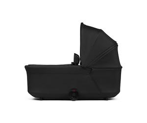Joolz Hub2 Carrycot - Spacious, Ergonomic Cot for Newborns - Compatible with Joolz Hub+ Pushchair - UPF 50+ Sun Hood, Breathable Mattress - Space Black