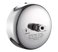 JOOM Retractable Washing Line Wall Mounted,Stainless Steel Clothesline 2.7M