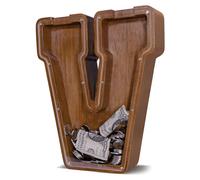 JOOMLAFLY Wooden Letter Piggy Bank for Kids Larger Letter Piggy Bank for Boys and Girls Personalized Piggy Bank Initial Coin Bank Wood Kids Money Bank for Birthday and Festival