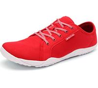 JOOMRA Women's Minimalist Trail Running Barefoot Shoes | Wide Toe Box | Zero Drop, W20 | Pink Grey, 6.5-7