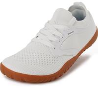 Joomra Women's Minimalist Trail Running Barefoot Shoes | Wide Toe Box | Zero Drop, W52v2 | White, 6.5 Wide