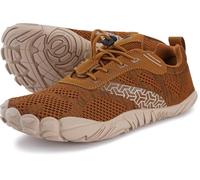 Joomra Women's Trail Barefoot Shoes | Wide Toe Box | Zero Drop Sole, W20 | Brown, 6.5-7
