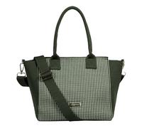 Joon Blu Handbag for Women & Girls | Stylish and spacious bag with premium metal fittings and detachable crossbody strap., Olive Green & Beige, Medium, Small