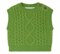 Joon Wool Sleeveless Sweater Green 18 months