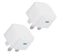 JOONIES 25W Samsung Plug USB C,2 Pack Type C Charger Plugs Adaptor UK Super Fast Charge Compatible with Phone Galaxy S25 S24 S23 S22 S21 S20 A26 A36 A56 A55 A54 A53 A35 A34 A33 A32 A25 A50 A52 A17 A16