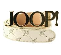 JOOP belt 3,0 CM Women's Logo Belt W95 Cream White