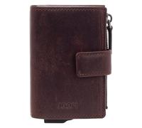 Joop! Cerratano Credit card case RFID protection Genuine Leather 10.5 cm brown