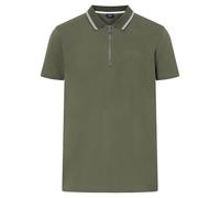Joop Jeans Men's Polo Shirt - Adam, Pique, Zipper, Stretch, Contrast...