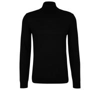 JOOP Men’s Knit Sweater JK-04 Roll Neck Fine Knit Wool Uni Black Blue