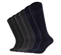 JOOP Men's Knee Socks, 6 Pack - Premium Essential Cotton Knee High, Log...