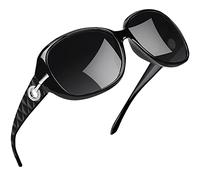 Joopin Oversized Rectangle Sunglasses UV400 Protection Shades for Women | Vintage Butterfly Design, Big Rectangular Sun Glasses Ultralight Durable, Trendy Ladies Sunnies for Driving Travel Beach