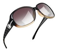 Joopin Oversized Rectangle Sunglasses UV400 Protection Shades for Women | Vintage Butterfly Design, Big Rectangular Sun Glasses Ultralight Durable, Trendy Ladies Sunnies for Driving Travel Beach