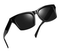 Joopin Square Sunglasses for Women Polarised UV Protection | Stylish Bold Square Design Durable Acetate TR90 Frame, Trendy Ladies Chunky Shade for Driving Traveling Shopping Beach