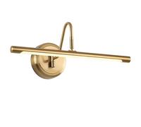 JOOSENLUX Modern Dimmable Picture Lights for Paintings 9W 16.54" Long 3000K Brass Golden-Like LED Wall Sconces Lamps Indoor Hallway Lighting Fixtures Hard-Wired Connection