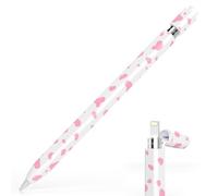 JOOSKO Cow Print Pencil Sleeve, Compatible with Apple Pencil 1st Generation Case, Comfortable Grip, Non Slip Silicone Sleeve,for Apple Pencil 1st Generation. (Pink)