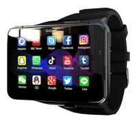 JOOSZORN 4G/WIFI Smart Watch for Men Women, 2.88" HD Touch Screen Extra Large Smart Watch,1500mAh Battery, Camera Calls Apps GPS TV, Compatible with IOS & Android (6GB+128GB)