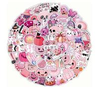 JOOTUEPO 100 pcs Halloween Stickers Book Stickers, Holographic Bookish Sticker Pack Reading Booktok Decals for Laptop Ebook Readers Water Bottles Journal Scrapbook