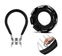 JOOTUEPO 2 Pcs Bicycle Spoke Wrench Tool, Bicycle Wheel Spoke Truing Tool, Spokes Key Spanner 6 in 1, Bike Wheels Cycle Wrench 10-15 Gauge for Adjust Cycling Wheel Tension