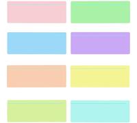 JOOTUEPO 8 PCS Coloured Overlays for Reading, Dyslexia Aids, Enhance Reading Comfort and Speed with Tinted Guided Strips, Ideal for Dyslexia, ADHD, Irlen Syndrome, and Visual Stress