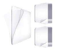 JOOTUEPO Double Sided Tape Heavy Duty, 60 PCS Strong Nano Mounting Tape Extra Large, Reusable Transparent Nano Adhesive Tape for Picture Hanging Walls Decor Carpet Tape (60mm x 60mm)