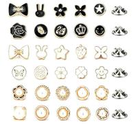 JOOTUEPO No Sew Women's Shirt Buttons 30 PCS Modest Pins for Dresses