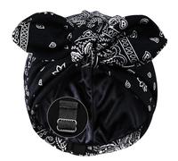 JOOTUEPO Satin Lined Beanies for Women Chemo Headwear Silky Lined Cotton Sleeping Cap Bow Headwear Silky Beanie Ultra Lightweight Black