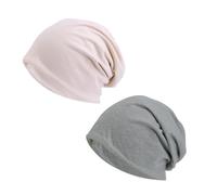 JOOTUEPO Slouchy Beanie Hat for Men and Women, Pack of 2 Beanie Hat, Chemo Headwear, Women's Summer, Thin/Cotton, for Men and Women