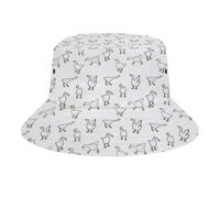 JopaJre Cute Silly Goose Bucket Hat for Women Men Sun Cap Fisherman Hat Packable Beach Caps Travel Outdoor