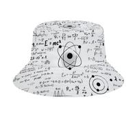 JopaJre Math Lover Calculation Formula Bucket Hat for Women Men Sun Cap Fisherman Hat Packable Beach Caps Travel Outdoor