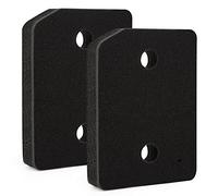 JOPHEK Set of 2 Filters Compatible with Miele 9164761 Dryer Heat Exchanger Sponge Filter Foam Filter Sponge Lint Filter for Tumble Dryer Heat Pump Dryer Condenser Dryer